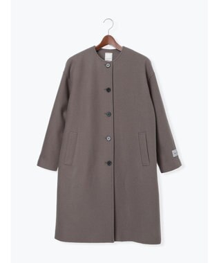 Te chichi ウールメルトンノーカラーロングコート《2025winter catalog item》 モカ