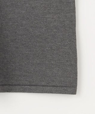 組曲 【WEB限定】ELENA襟付き セットアップワンピ チャコールグレー系