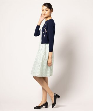 TOCCA LITTLE MIMOSA カーディガン ネイビー系