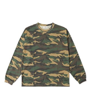 WEGO ワッフルパターンT（LS） 柄1