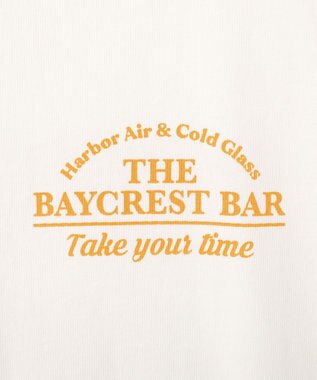 AMERICAN HOLIC BARロゴプリントTシャツ Off White
