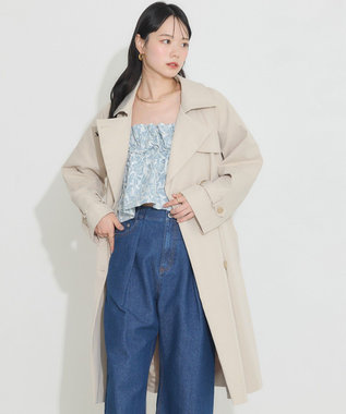 earth music&ecology ベーシックトレンチコート