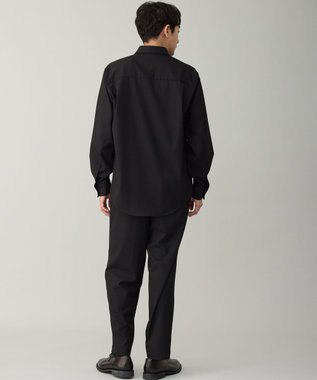 UNFILO MENS 【OCEANS 雑誌・web・YouTube 掲載】FLANNEL TOUCH シャツ ブラック