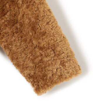 ICB フェイクボア ブルゾン キャメル系