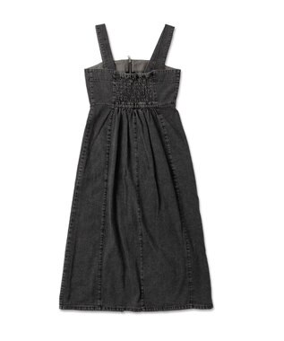 WEGO デニムWジップジャンスカ ブラックその他