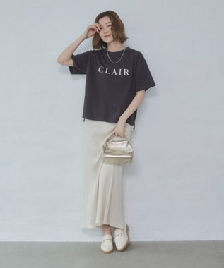 WEGO 【2026春夏新作】接触冷感プリントロゴT スミクロ