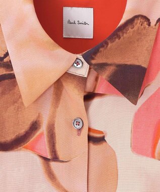 Paul Smith Peper Cut Out 半袖シャツ ピンク