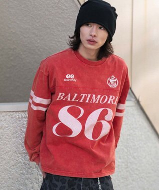 WEGO 【ユニセックス着用ITEM】ナンバリングT（長袖）