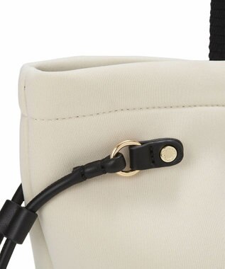 TOPKAPI 【新色追加】【TREASURE TOPKAPI】ネオプレン フロントポケット 2way トートバッグ クリーム