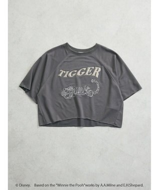 Green Parks Ｗｉｎｎｉｅ　ｔｈｅ　Ｐｏｏｈ／ショート丈プルオーバー Charcoal Gray