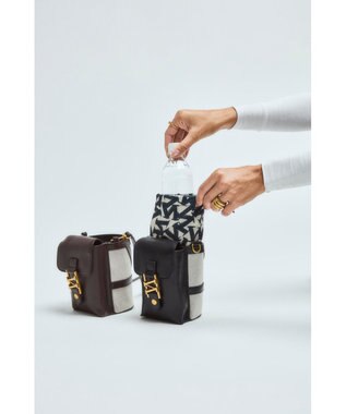 style code 【 500mlのペットボトル収納可能 】マルチボトルバッグ ブラック