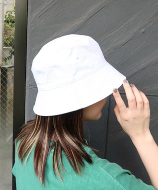 WEGO 【ユニセックス着用ITEM】プレーンバケットハット ホワイト