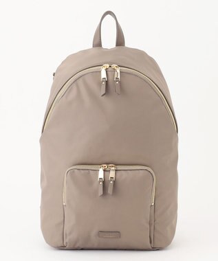 23区 【撥水】ナイロン リュック ベージュ系