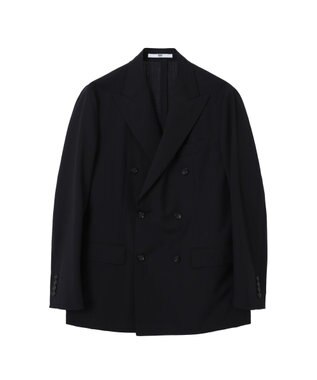 DAKS ウールダブルブレストジャケット パープルヘイズ
