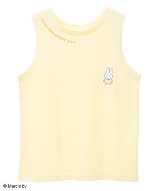 Green Parks ｍｉｆｆｙ／ワンポイント刺しゅうタンクトップ Yellow