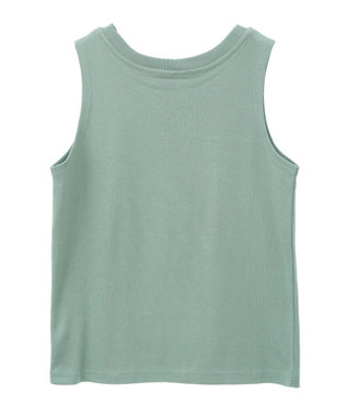 Green Parks ｍｉｆｆｙ／ワンポイント刺しゅうタンクトップ Khaki