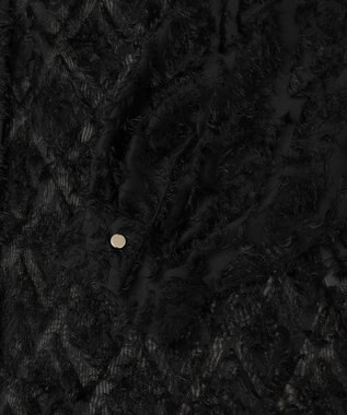 Green Parks Ｏ．フサフサ２ｗａｙボウタイブラウス Black