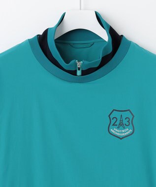 23区GOLF 着合わせ自在！3WAY着用可能【MEN】ツインスニード ピーコックグリーン系