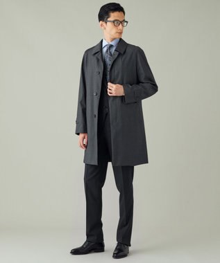 GOTAIRIKU 【DELFINO】MONTEBIANCO_ステンカラーコート グレー系8