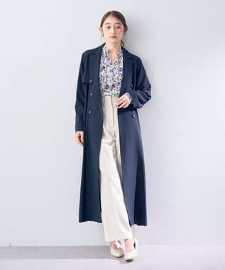 YEAH RIGHT REMIX TRENCH COAT 再構築トレンチコート ポリエステル ツイル