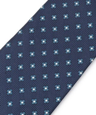 J.PRESS MEN 【VINTAGE JACQUARD COLLECTION】小紋柄 ネクタイ ネイビー系9