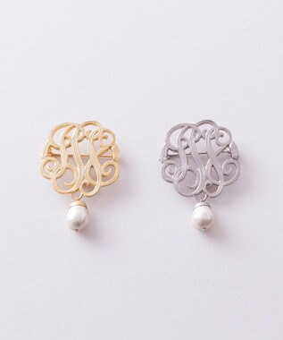 Pisceans ビンテージエンブレムブローチ マットゴールド