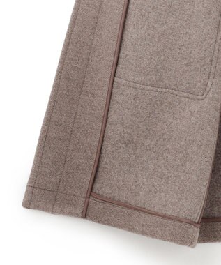 JOSEPH HOMME 【HIGH GRADE LINE】ウールトリプルパイル　ダッフルコート ベージュ系