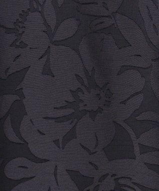 自由区 S 【カタログ掲載・セットアップ対応・洗える】フラワーオパールプルオーバー ブラウス ネイビー