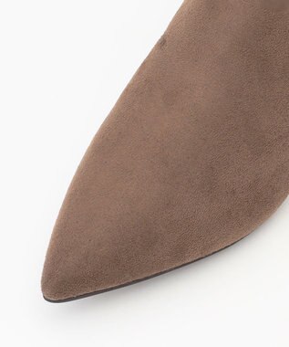 組曲 ポインテッドトゥサイドゴアブーティー キャメル系