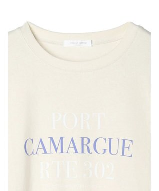 Green Parks ２色カラーロゴレギュラーＴシャツ Gray Beige