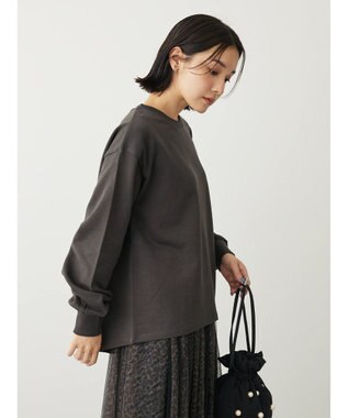 Green Parks ・ＳＵＧＡＲ　ＳＰＯＯＮ　バックスリットウラケスウェット Charcoal Gray