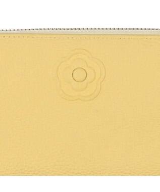 CLATHAS フィグ ラウンド長財布 クリーム