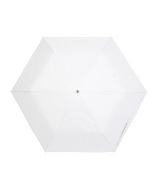 MOONBAT 【WEB限定/ 遮光率100％/遮熱/UV】POLO RALPH LAUREN（ポロ ラルフローレン）晴雨兼用日傘 ワンポイント ポロポニー ストライプ 折りたたみ傘 グレー