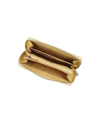 CLATHAS フィグ ラウンド長財布 クリーム