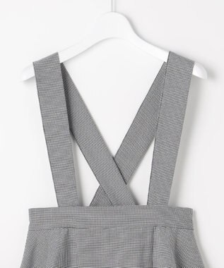 Feroux 【2WAY】サス付きペプラムデザイン スカート ホワイト系1