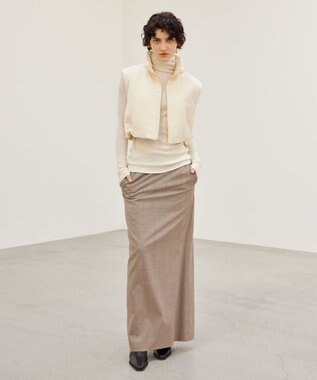 BEIGE， NIQUET / ショートベスト Ecru