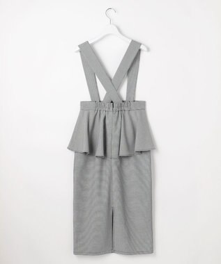 Feroux 【2WAY】サス付きペプラムデザイン スカート ホワイト系1