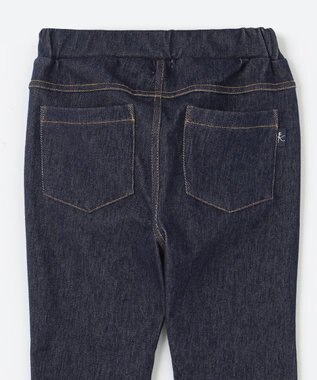 組曲 KIDS 【110-140㎝】デニムニット パンツ ネイビー