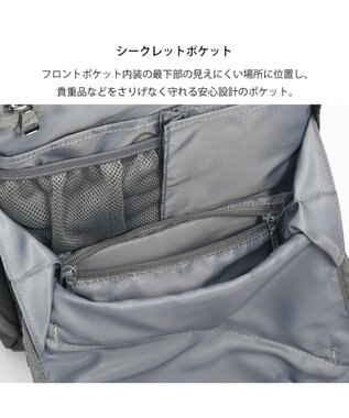 ACE BAGS & LUGGAGE W&.Day/Night トゥキ スクエアリュック A4サイズ 13.3インチPC収納 20511 ダブルアンドデイナイト ダークグレー
