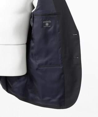 J.PRESS MEN 【JAPAN CRAFT CLOTH】シャドーヘリンボーン スーツ/総裏 ネイビー系1