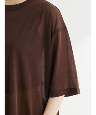 Green Parks シアーカットチュニック Brown