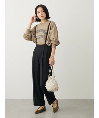 Green Parks ・ＫＯＳＳＯＲＥＣＯ　パール巾着ショルダー Light Beige