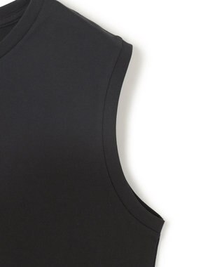 UNFILO MENS BASIC ノースリーブ カットソー ブラック