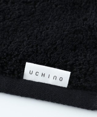 UCHINO しあわせタオル スモールバスタオル オニキス(ブラック)