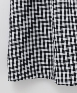 GRACE CONTINENTAL チェックジャンパースカート ブラック