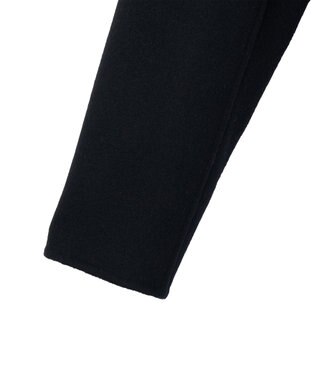 JOSEPH 【WEB&OUTLET限定】ダブルフェイスラムズ　ベルテッドコート Black