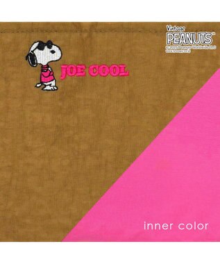 ROOTOTE 8437【スヌーピー】IP.デリ.ポリ.ピーナッツ-0F 02：ブラウン