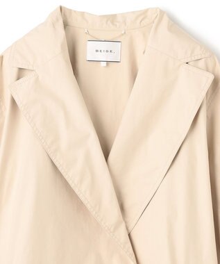 BEIGE， ORCHID / ロングコート Sand