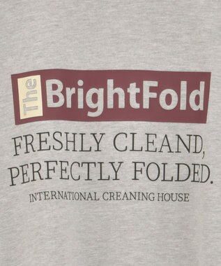 AMERICAN HOLIC カンパニーロゴ風ロングＴシャツ Gray