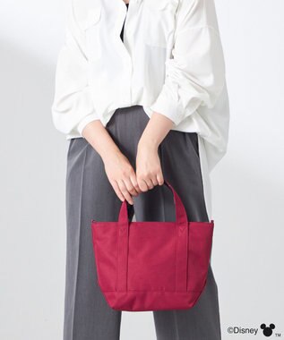 Y'SACCS 【Disney Collection】シルエットプリント2WAYミニトートバッグ ワイン